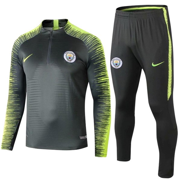 Chandal Manchester City 2018-19 Verde Fluorescente